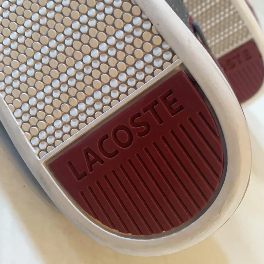 Grey Lacoste Shoes